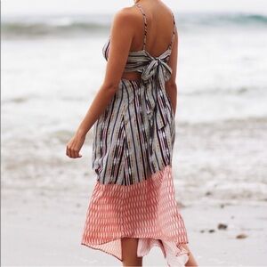 Anthropologie maxi dress size large brand new